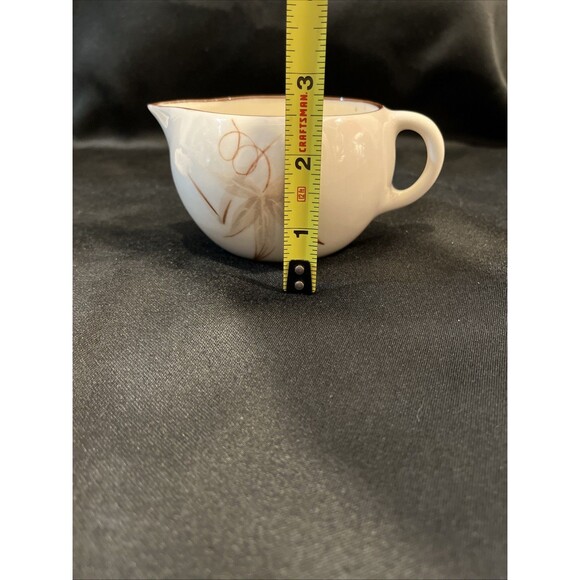 Lot of 5 VTG MCM Winfield Passion Flower the Creamer with 4 Coffee Cups USA - Picture 12 of 16